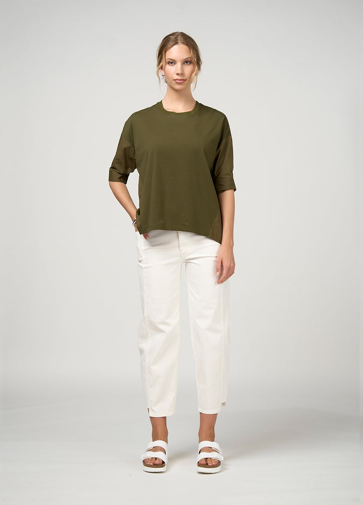 Madly Sweetly Mixed Media Top