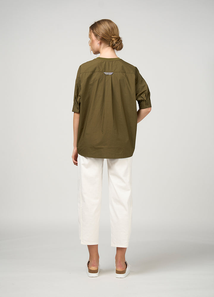 Madly Sweetly Mixed Media Top