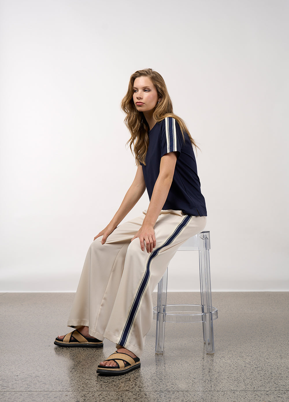 Madly Sweetly Linear Tee