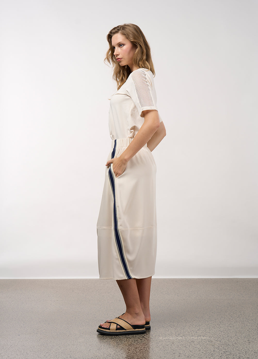 Madly Sweetly Linear Skirt