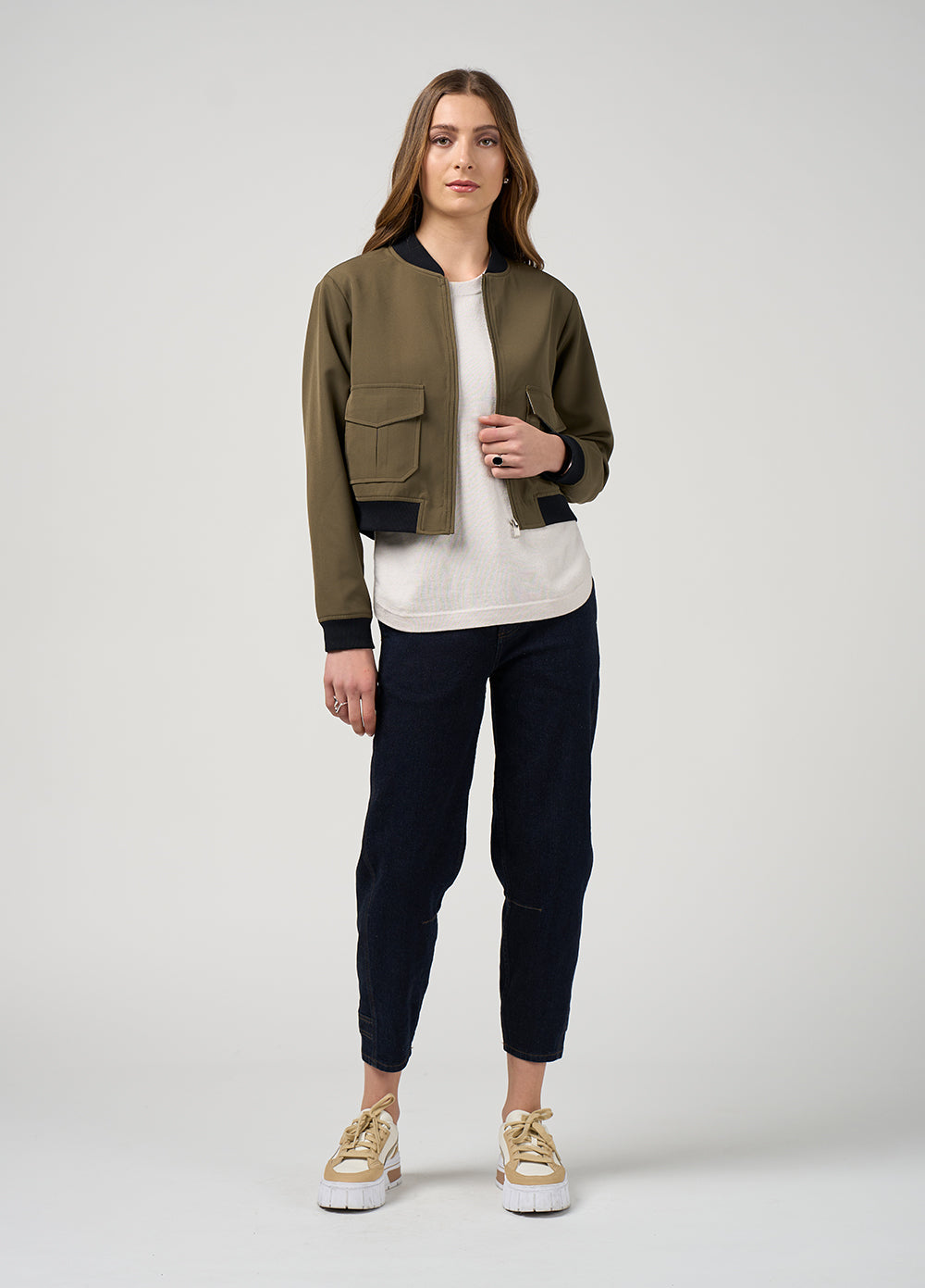 Madly Sweetly Cavalry Jacket Khaki