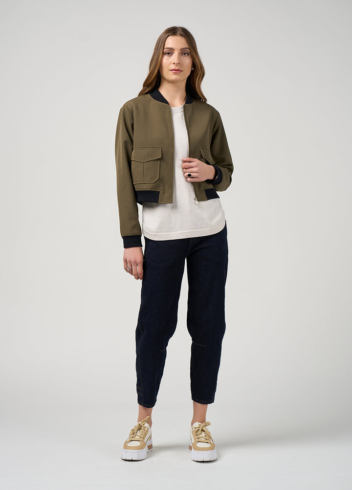 Madly Sweetly Cavalry Jacket Khaki