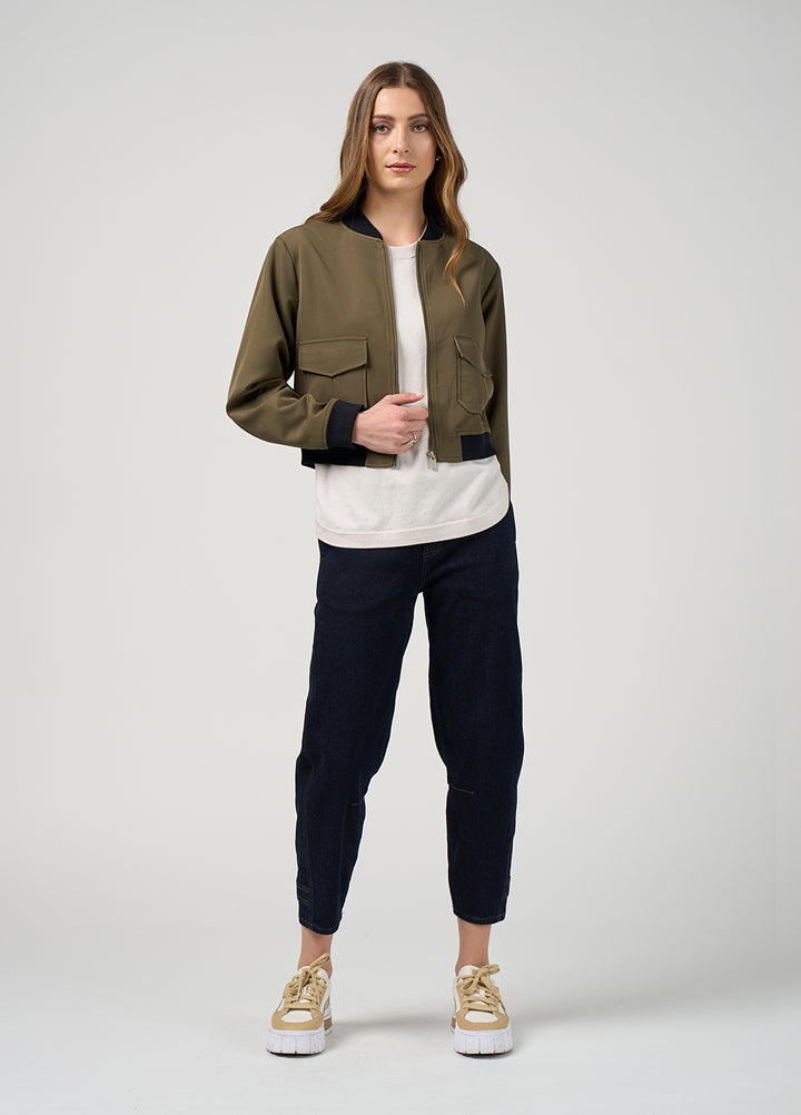 Madly Sweetly Cavalry Jacket Khaki