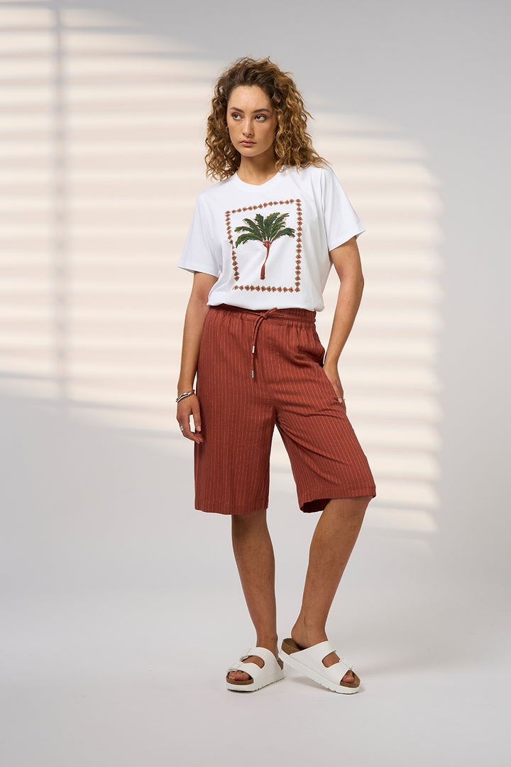Madly Sweetly Wander Tee - White