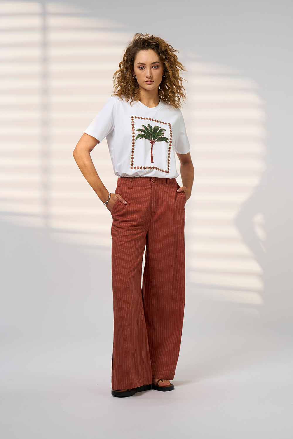 Madly Sweetly Wander Tee - White