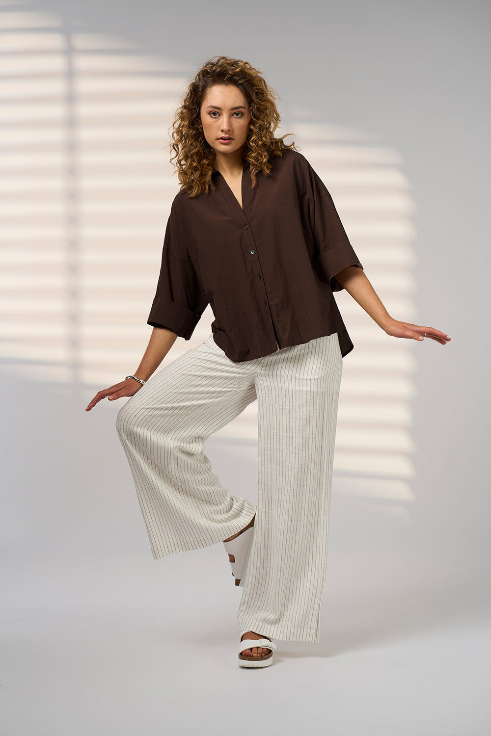 Madly Sweetly Drift Shirt - Choc