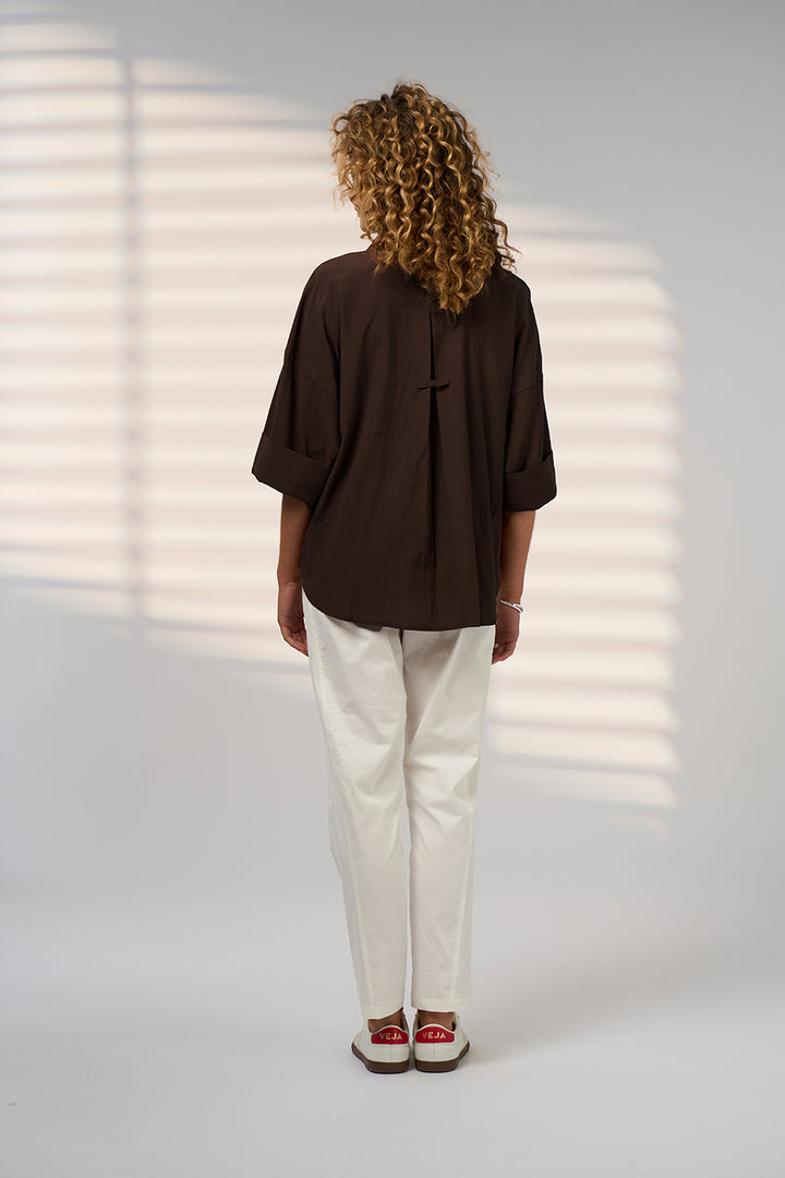 Madly Sweetly Drift Shirt - Choc