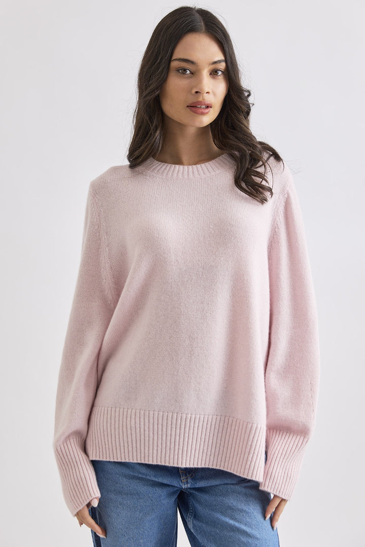 Mia Fratino Aurelie Crew Sweater - Marshmellow