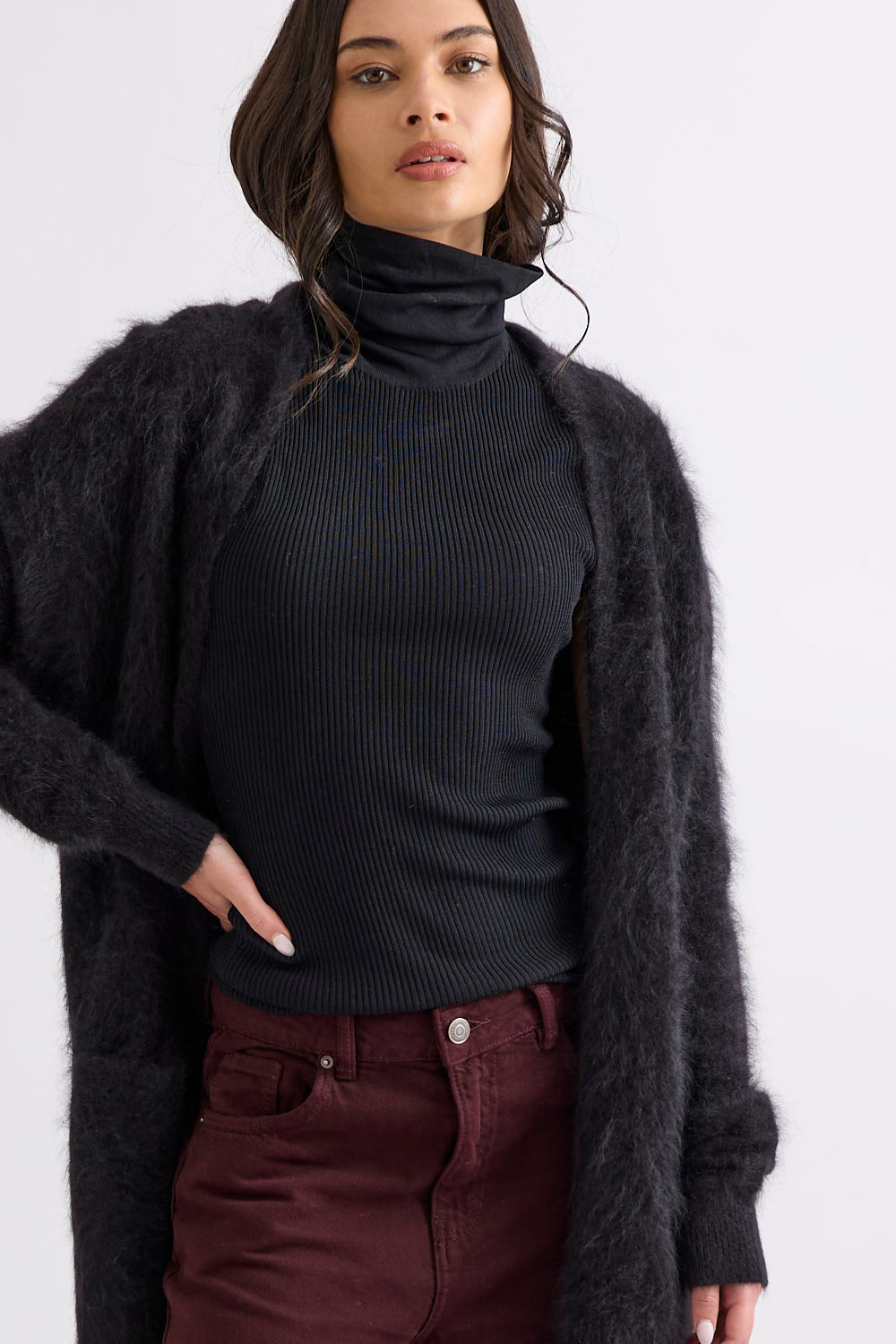 Mia Fratino Petra Cardigan - Jet