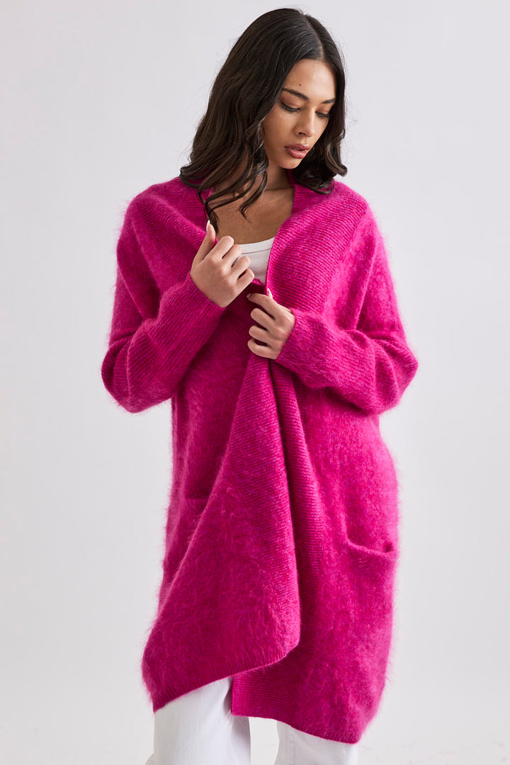 Mia Fratino Denver Cardigan - Dragon Fruit