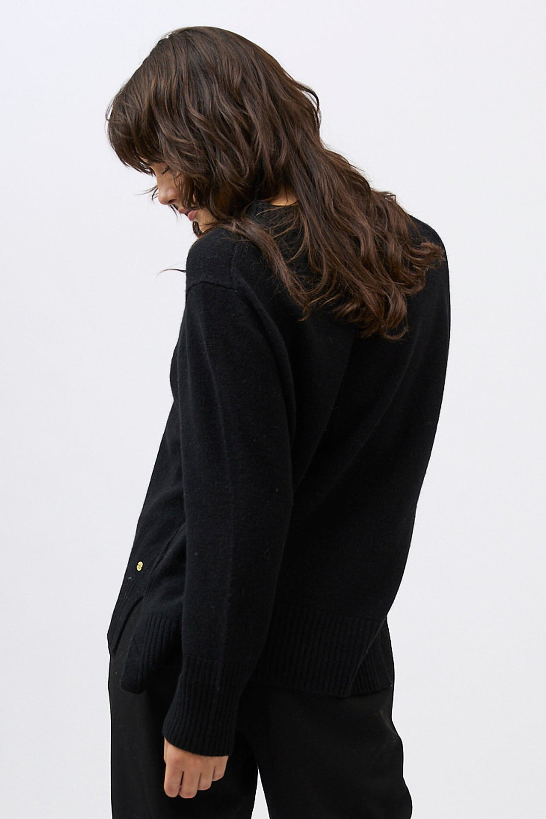 Mia Fratino Aurelie Crew Sweater - Blk