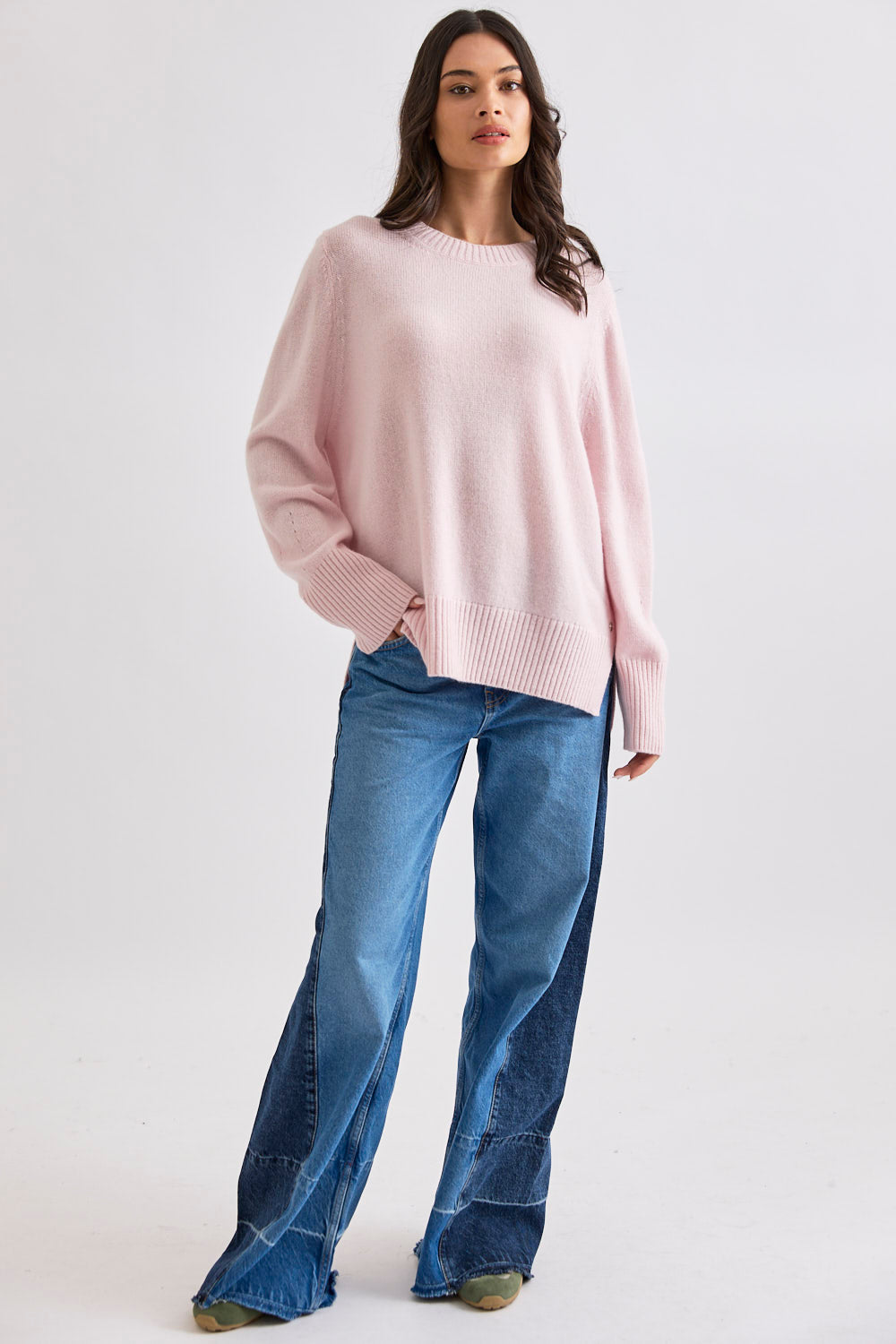 Mia Fratino Aurelie Crew Sweater - Marshmellow