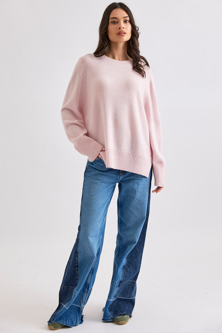 Mia Fratino Aurelie Crew Sweater - Marshmellow