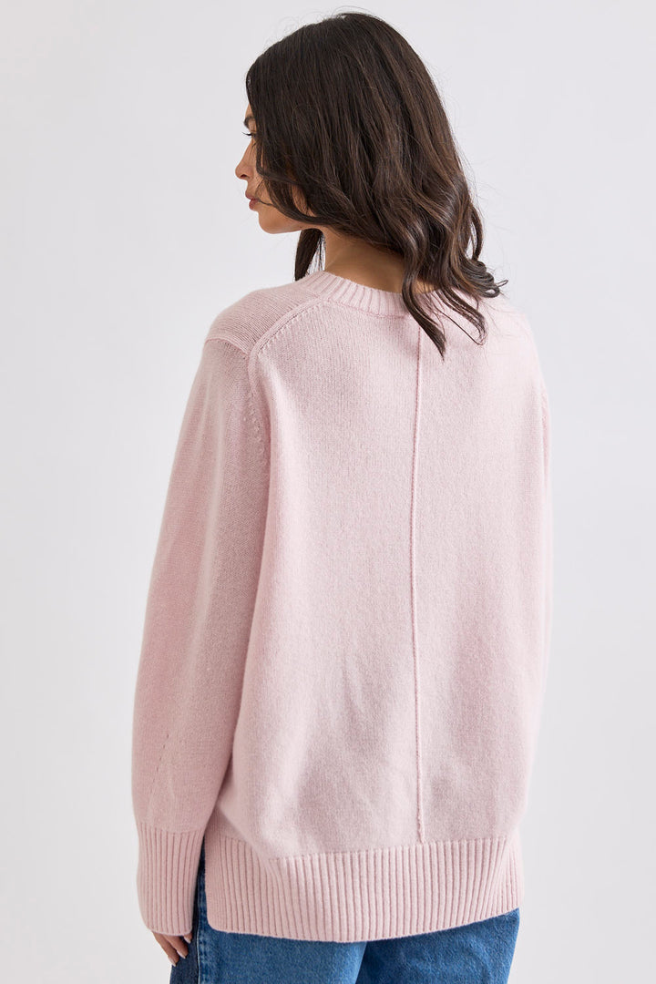 Mia Fratino Aurelie Crew Sweater - Marshmellow