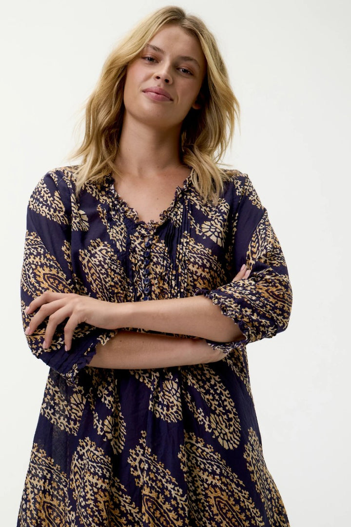 Oneseason Provence Middy Poppy Dress