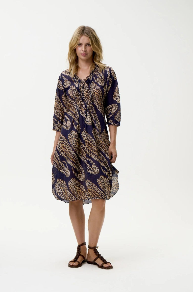 Oneseason Provence Middy Poppy Dress