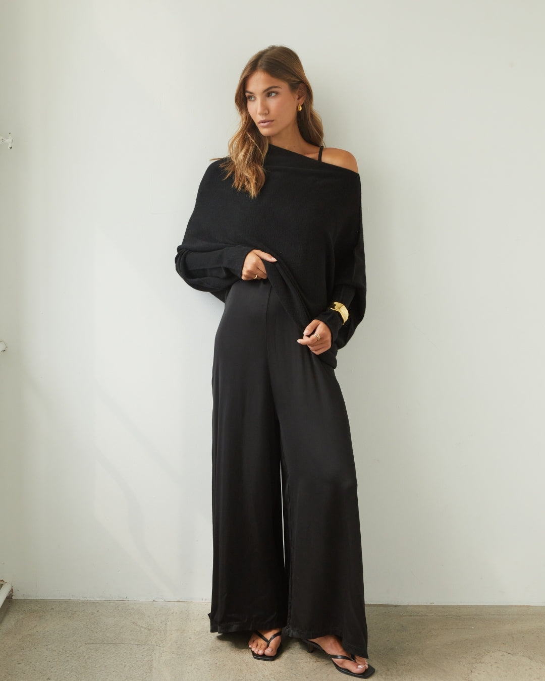 Charli London Natalie Sweater - Black