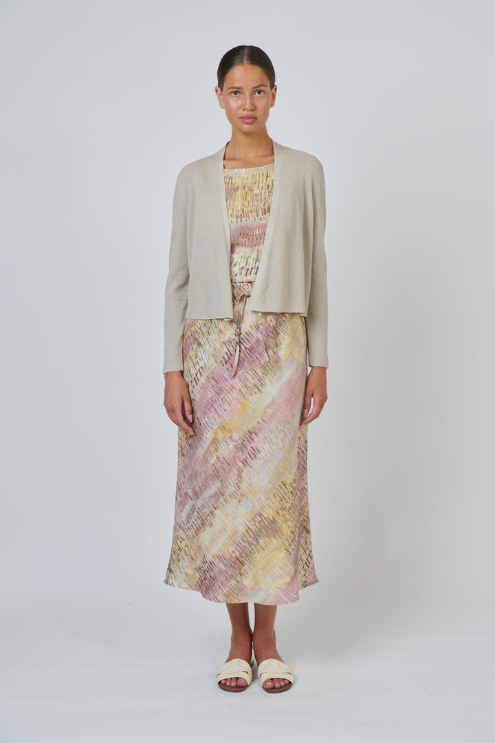 Naturals by O & J Linen Skirt  - Jardin