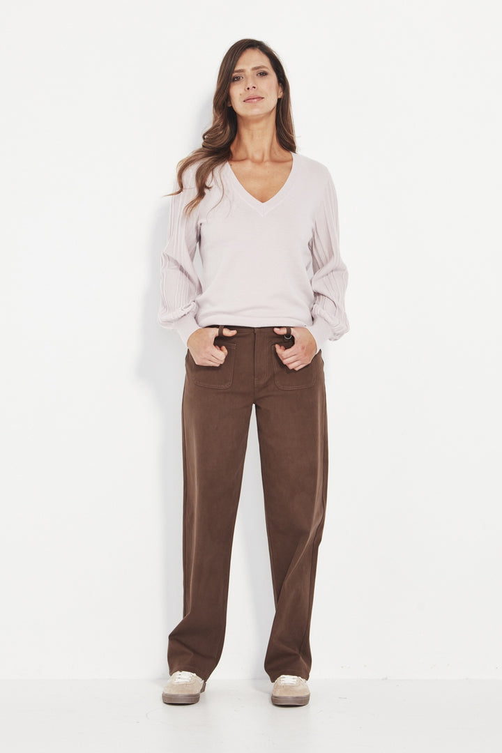 Verge Nina Sweater - Rose Quartz