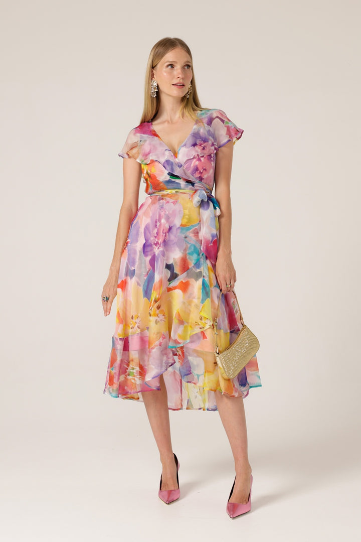 Sacha Drake PAJARITOS Wrap Dress