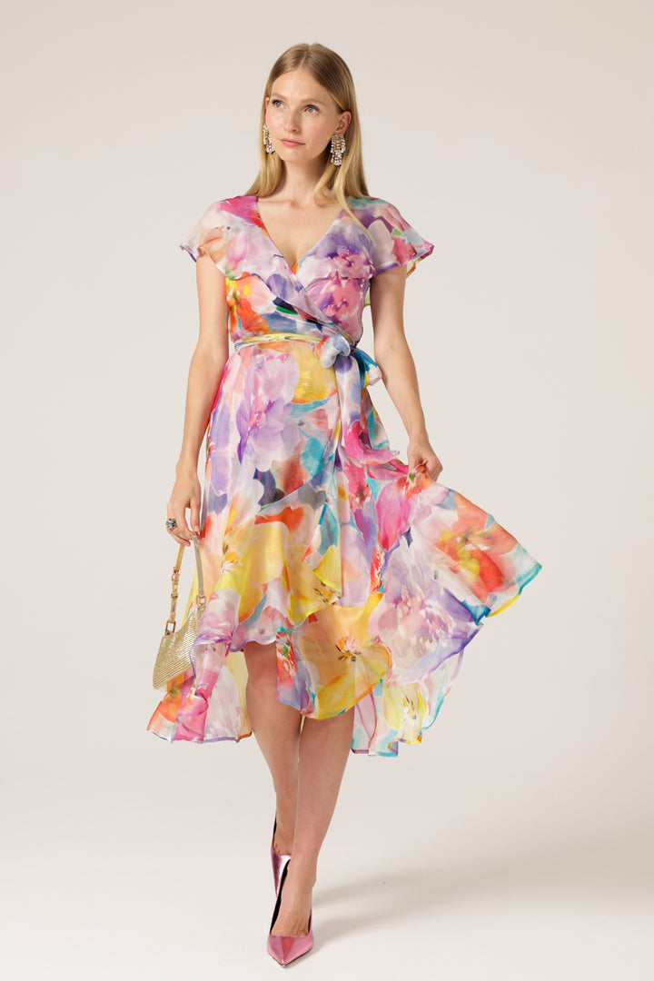 Sacha Drake PAJARITOS Wrap Dress