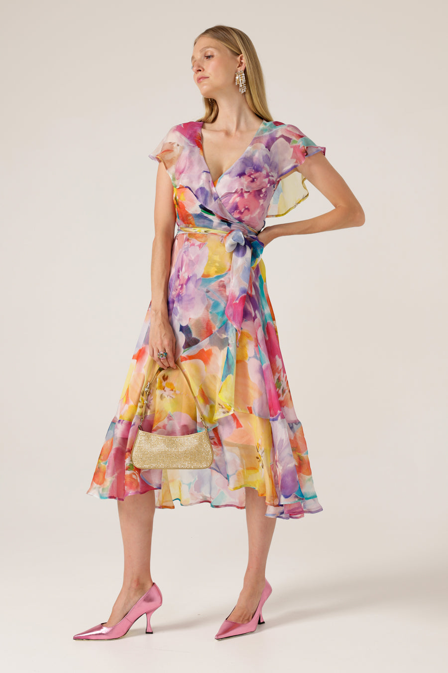 Sacha Drake PAJARITOS Wrap Dress