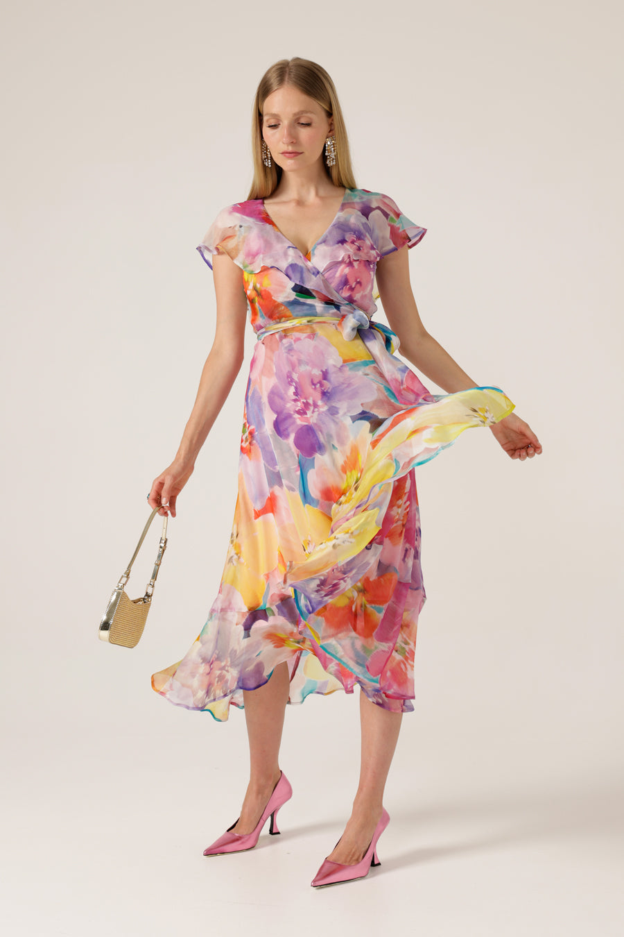 Sacha Drake PAJARITOS Wrap Dress