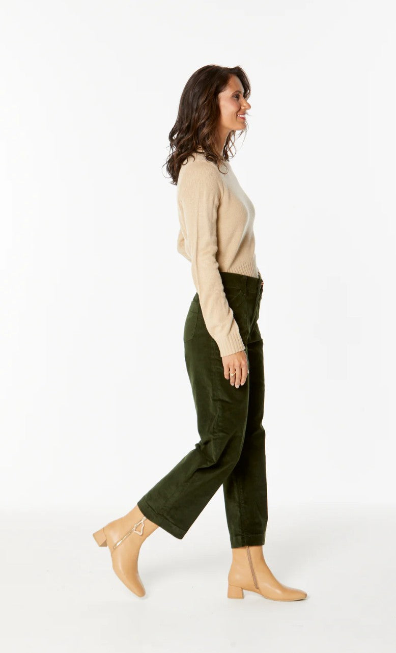 New London Penrith Cords - Olive