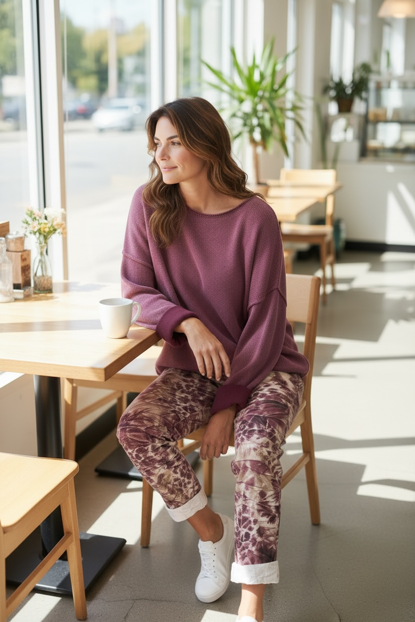 Amici Vella Stone Wash Knit - BOR