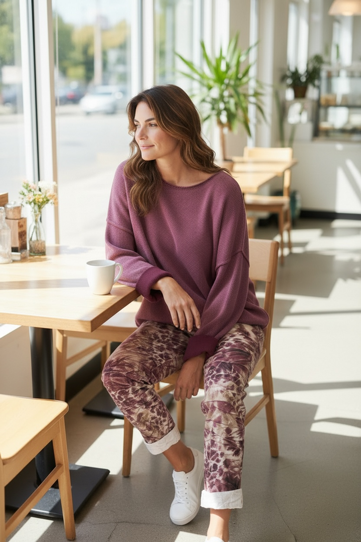 Amici Vella Stone Wash Knit - BOR