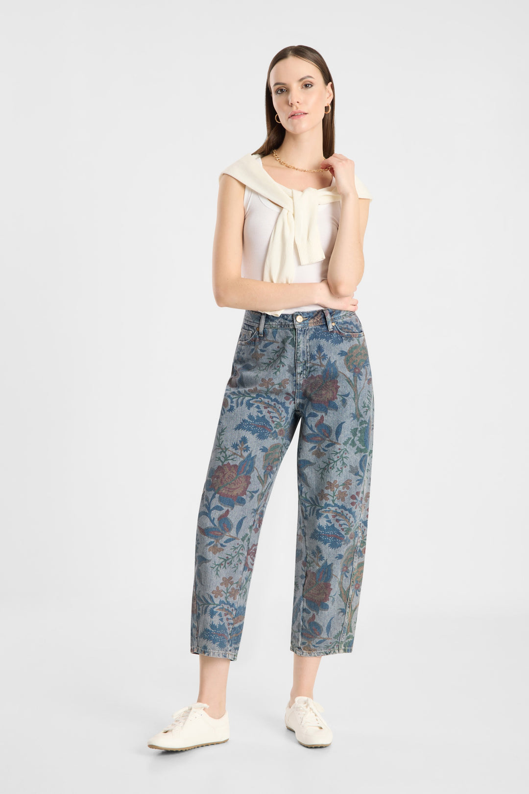 Raffaello Rossi Hanni 7/8 Denim - FLO