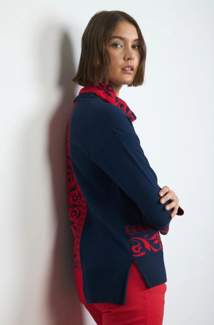 Tinta & Bariloche Rastro Sweater - Navy