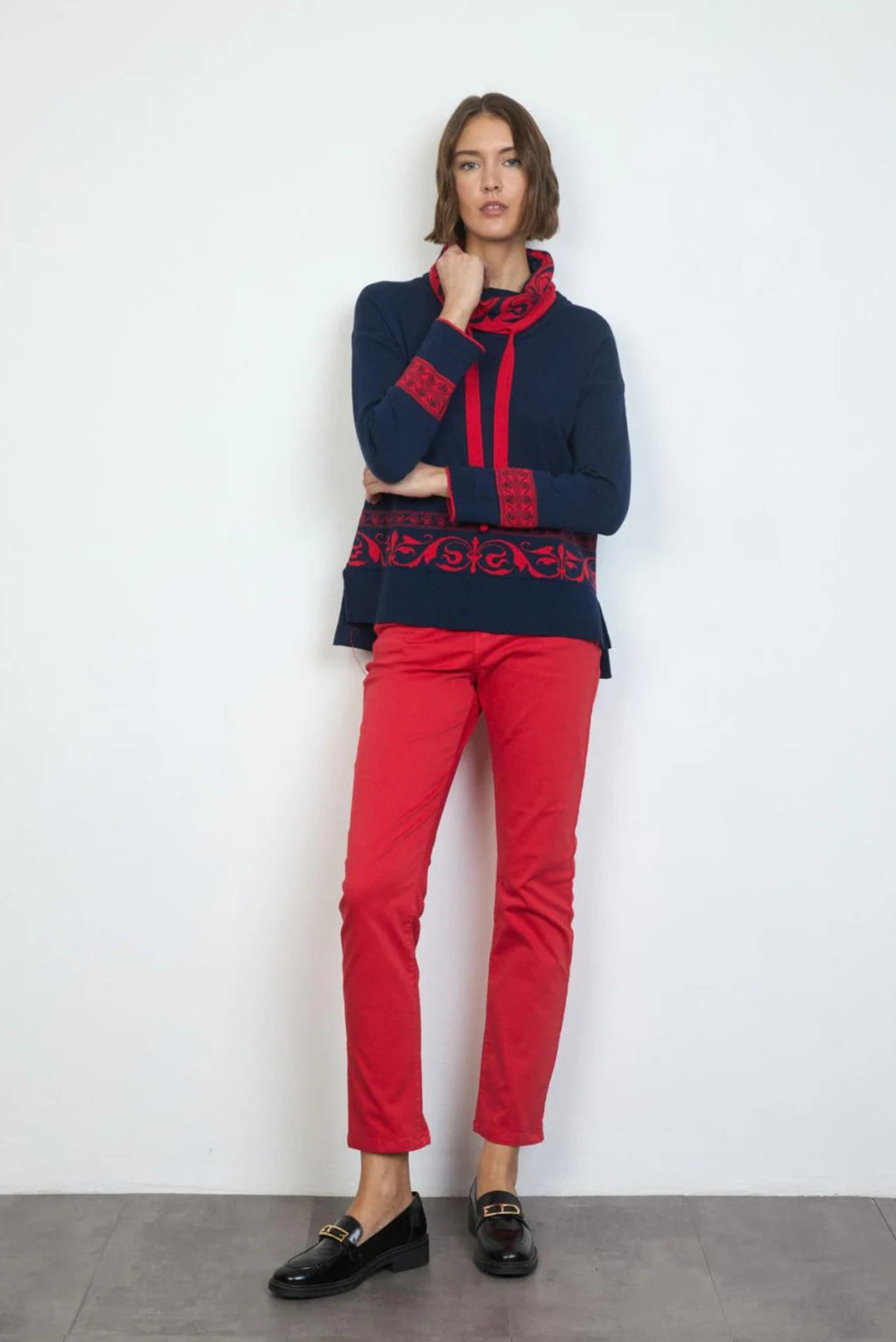 Tinta & Bariloche Rastro Sweater - Navy