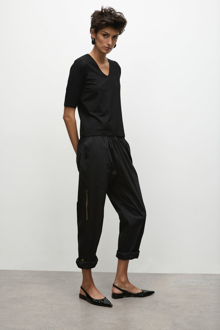 Mela Purdie Elbow Top - BLK