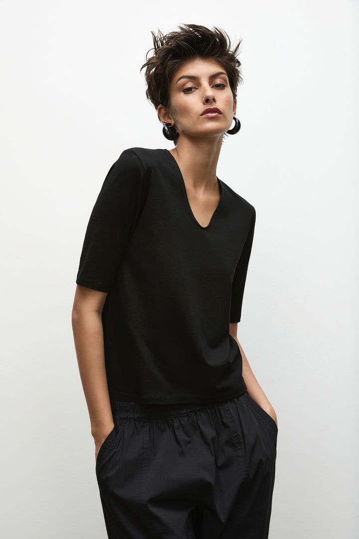 Mela Purdie Elbow Top - BLK
