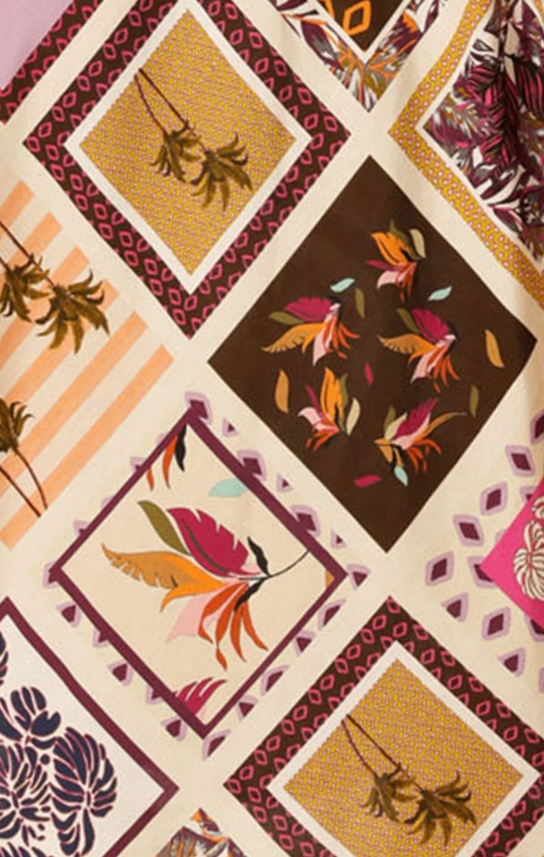 Sacha Drake Wild Palm Maxi Skirt