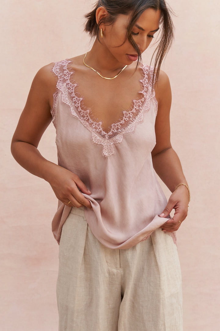 Charli London Solange Camisole - Blush