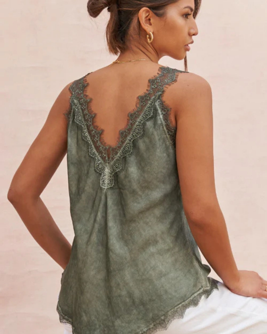 Charli London Solange Camisole - Khaki