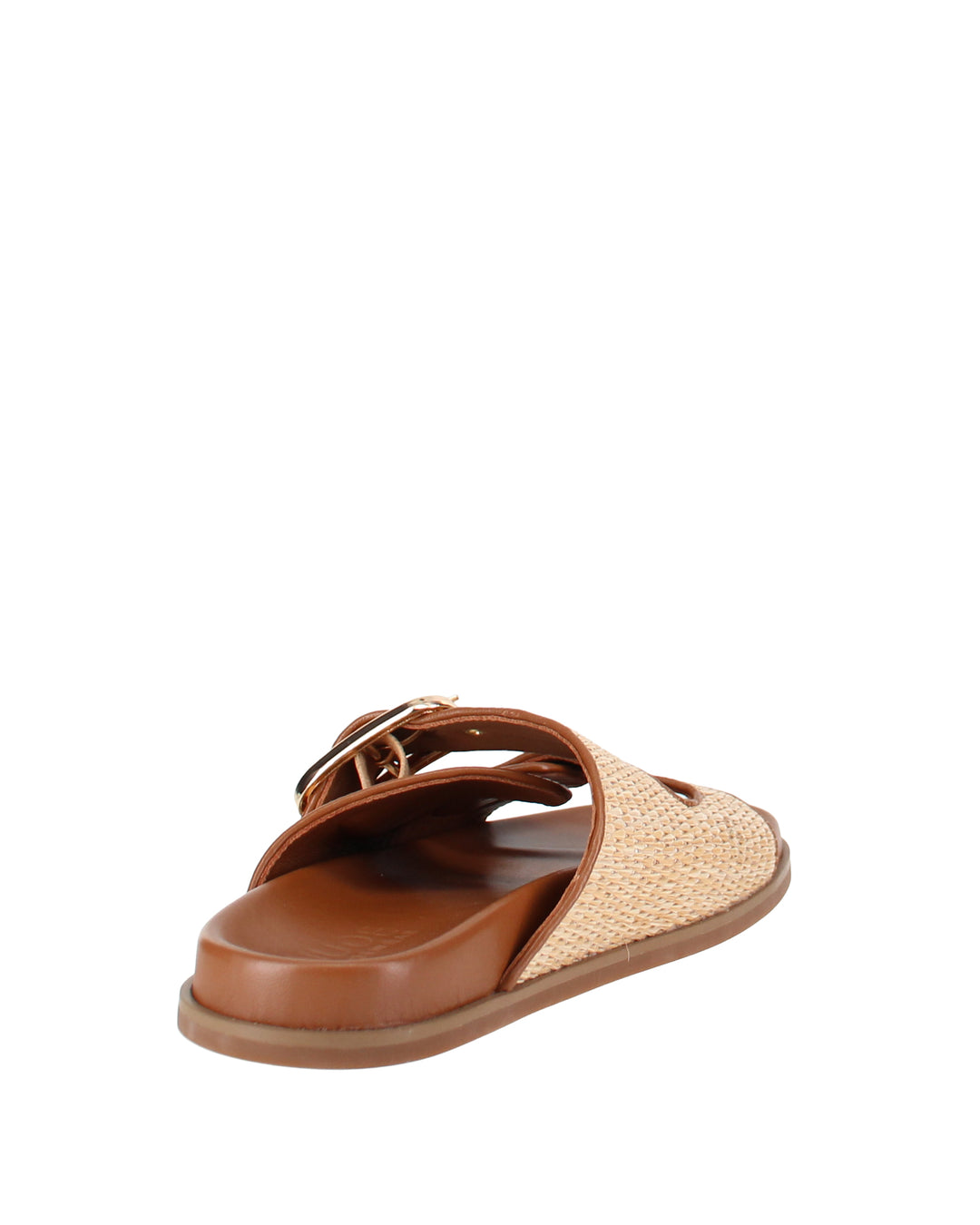 Nude Serena Raffia Sandal