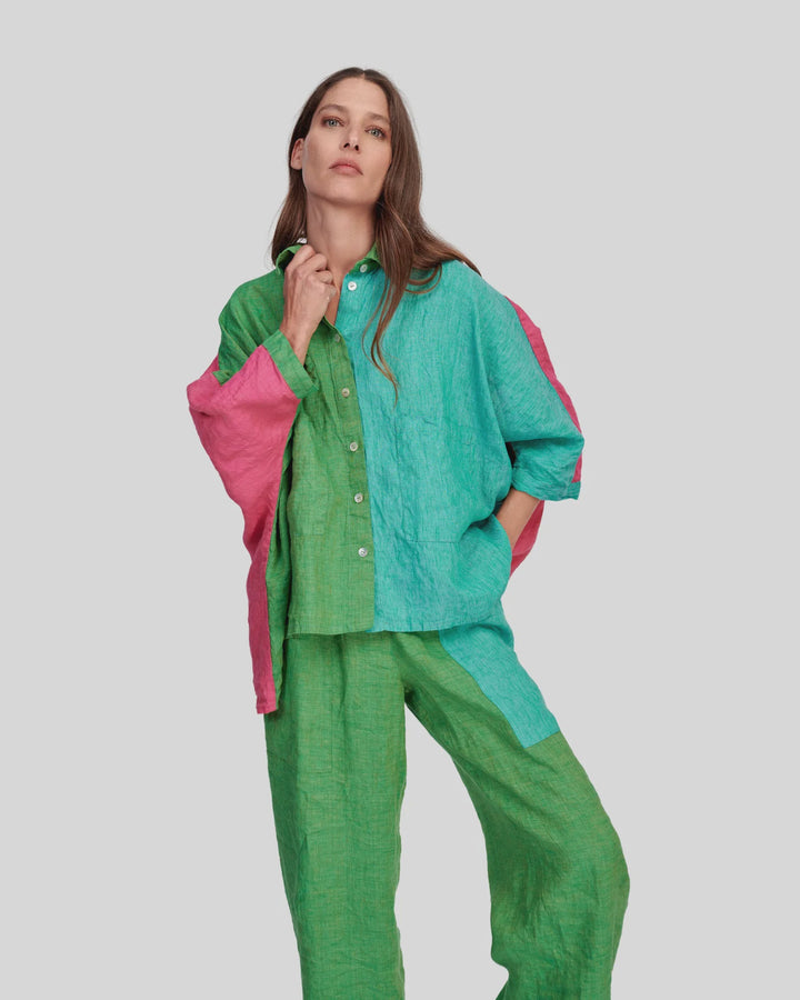 Alembika Dragonfruit Linen Shirt