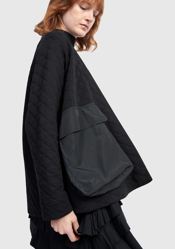 Alembika Urban Black Parcel Quilted Jacket
