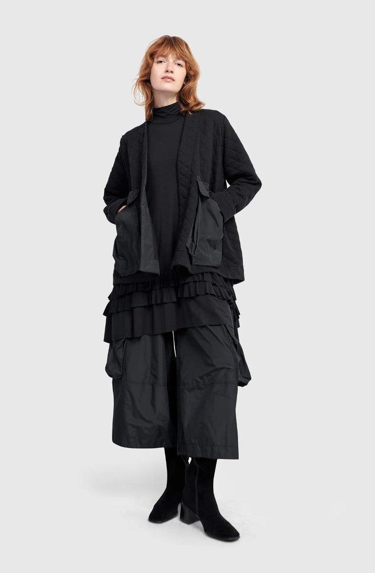 Alembika Urban Black Parcel Quilted Jacket