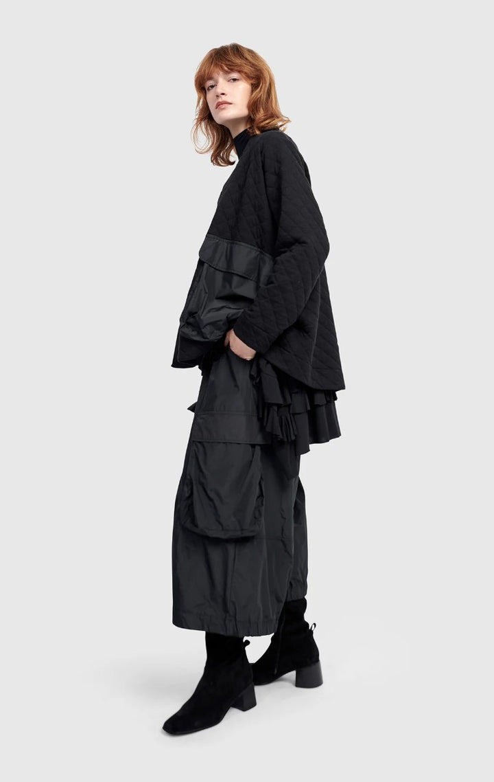 Alembika Urban Black Parcel Quilted Jacket