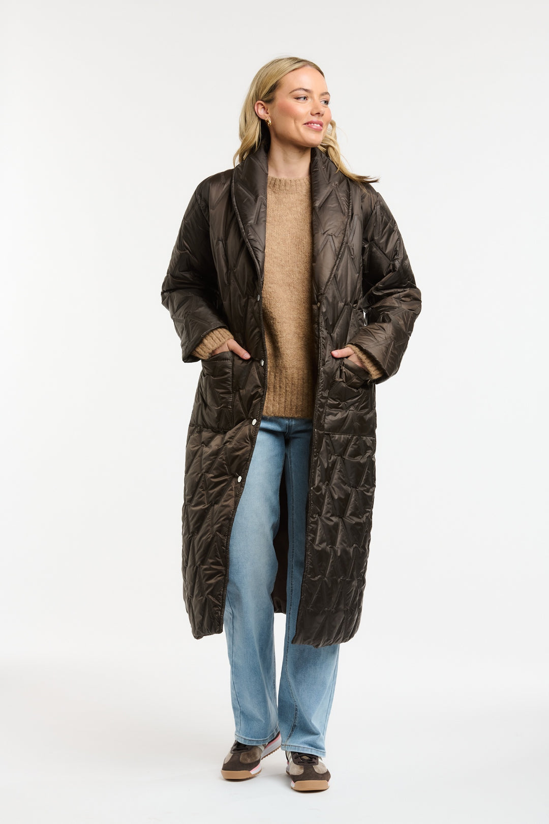 Urban Luxury Puffer Coat – Choc
