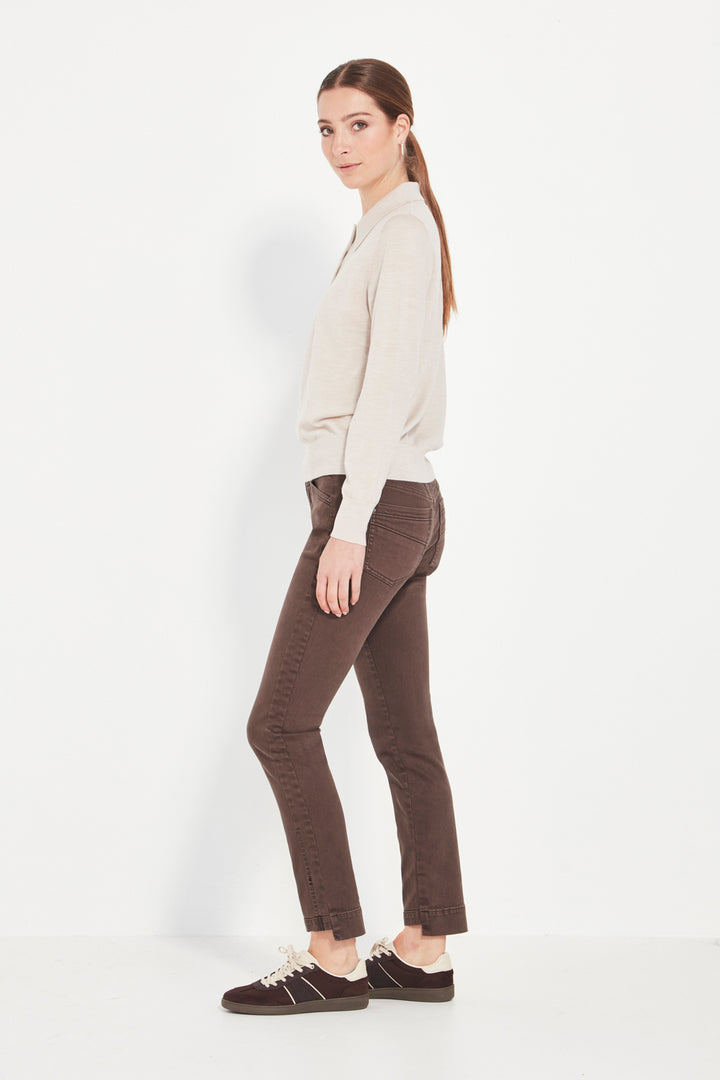 Verge  Valley Sweater - Chalk Marle