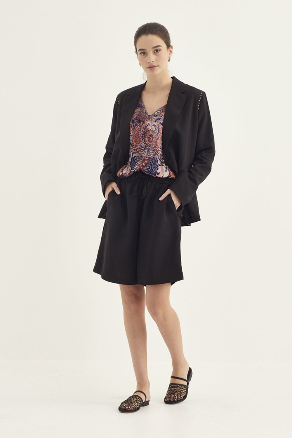 Verge Vanessa Blazer -  BLK