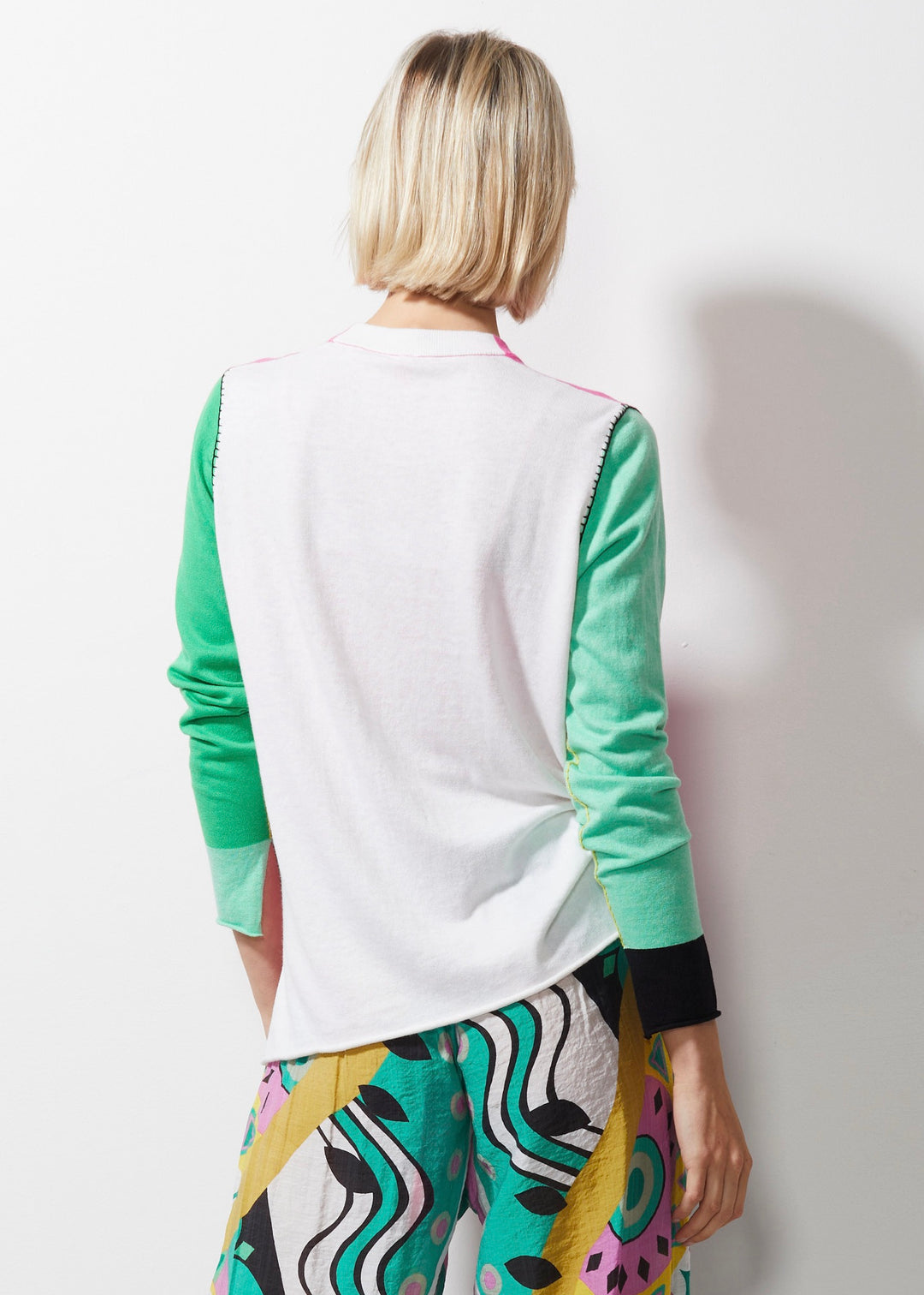 Zaket & Plover Colour Block Sweater