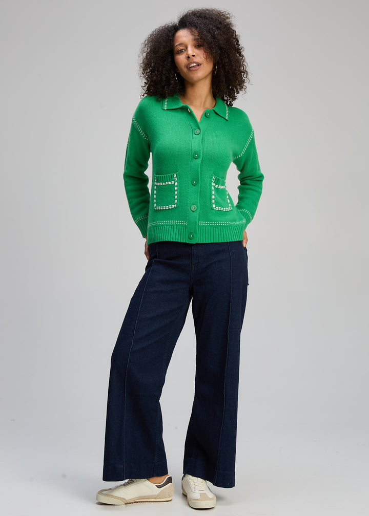 Zaket & Plover Tailored Cardigan - Rocket