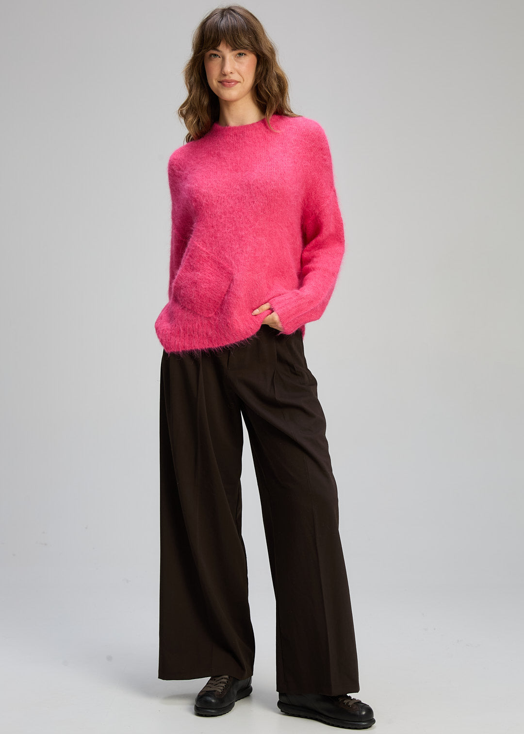Zaket & Plover Alpaca Jumper - Pink