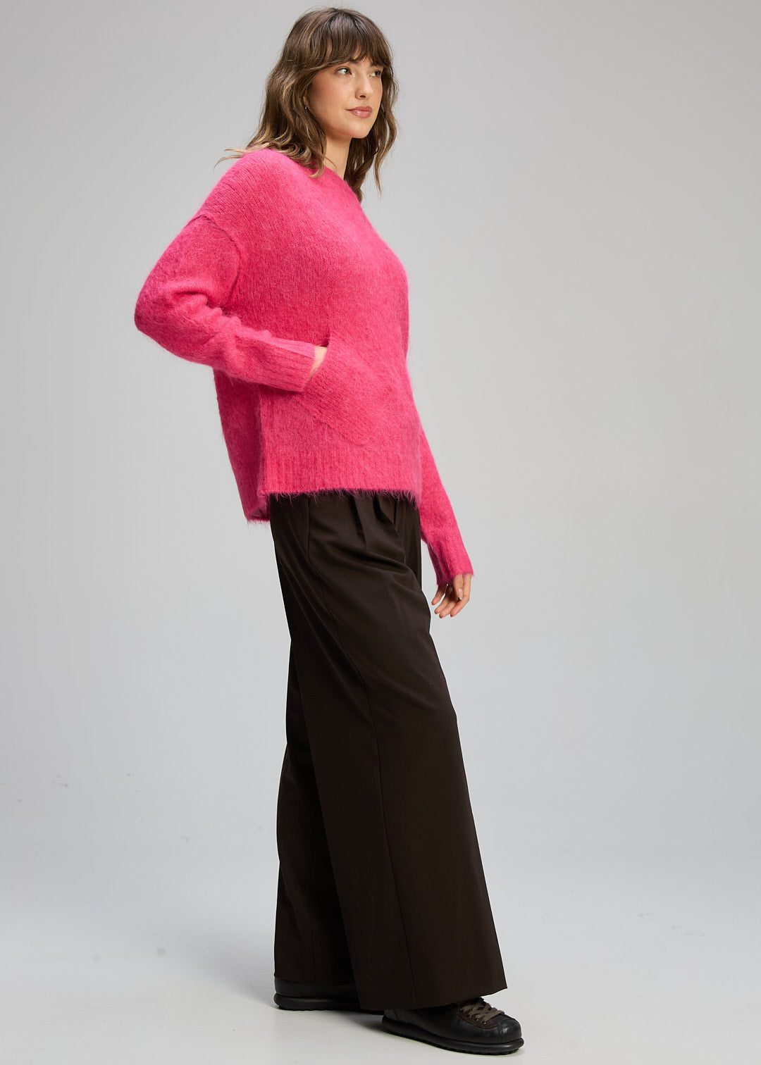 Zaket & Plover Alpaca Jumper - Pink